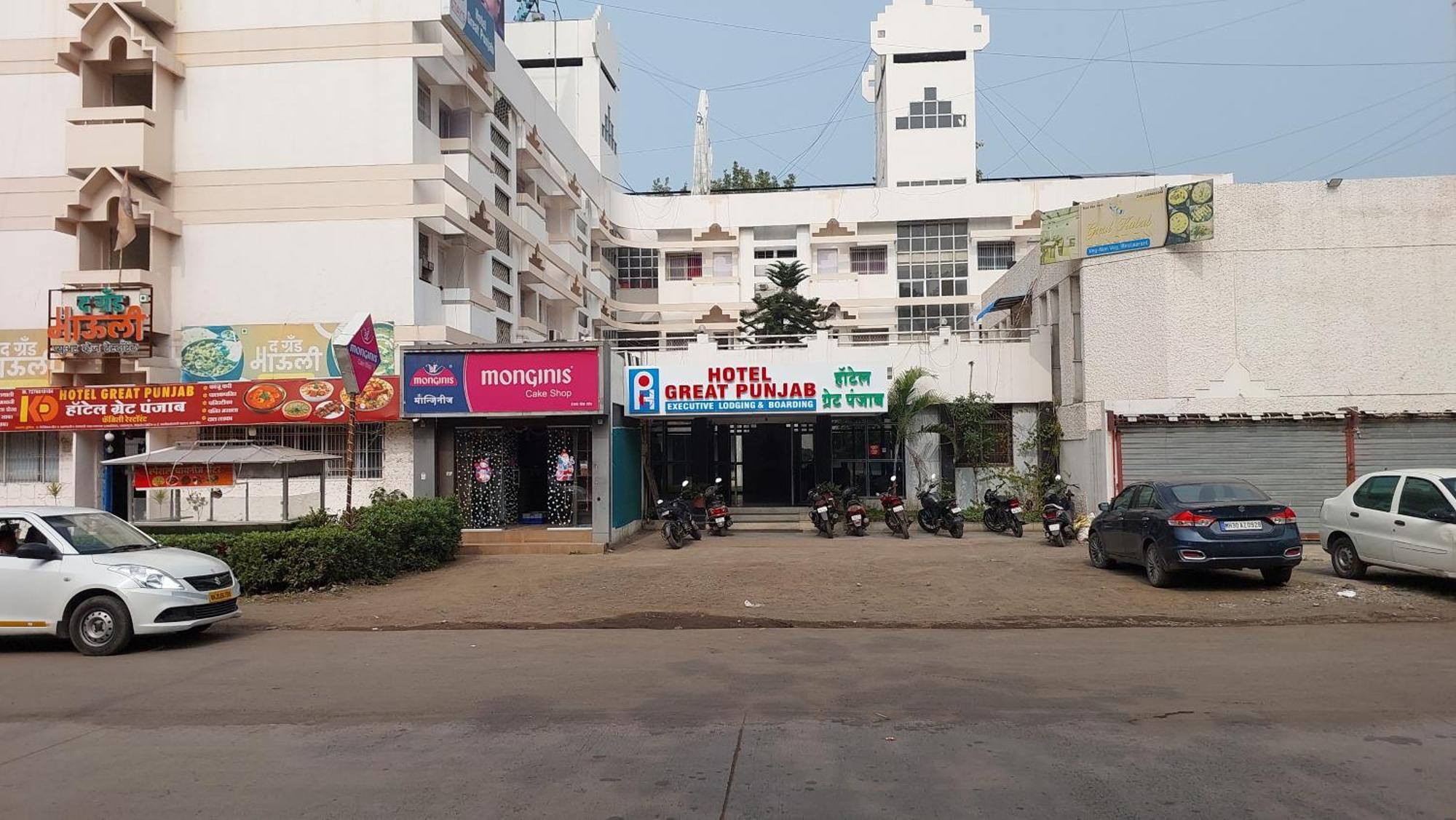 Hotel Great Punjab Aurangabad  Buitenkant foto