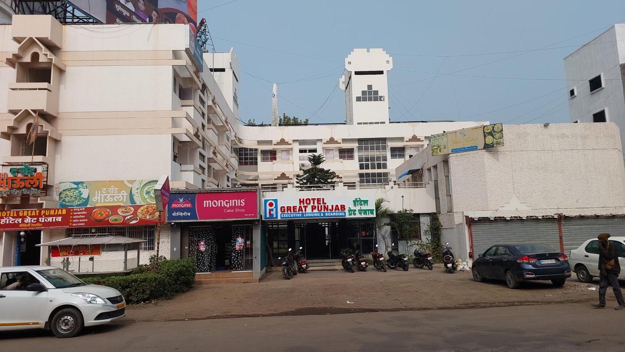 Hotel Great Punjab Aurangabad  Buitenkant foto